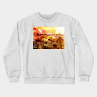 Dysart and Elie: Scottish Towns and villages Crewneck Sweatshirt